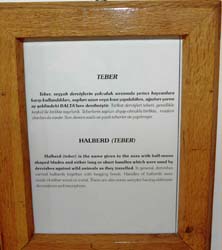 Mevlana Muzesi Teber Aciklamasi